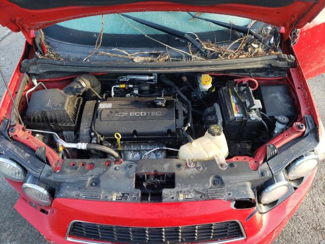 1G1JA6SH0C4113122 - 2012 CHEVROLET SONIC LS 红色 照片 11