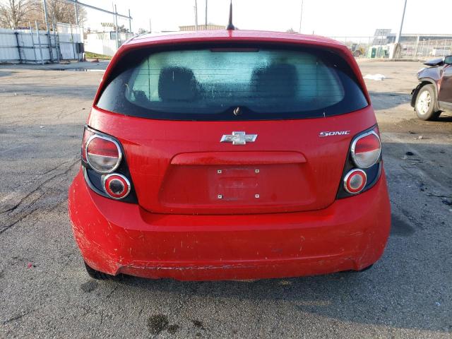 1G1JA6SH0C4113122 - 2012 CHEVROLET SONIC LS 红色 照片 6