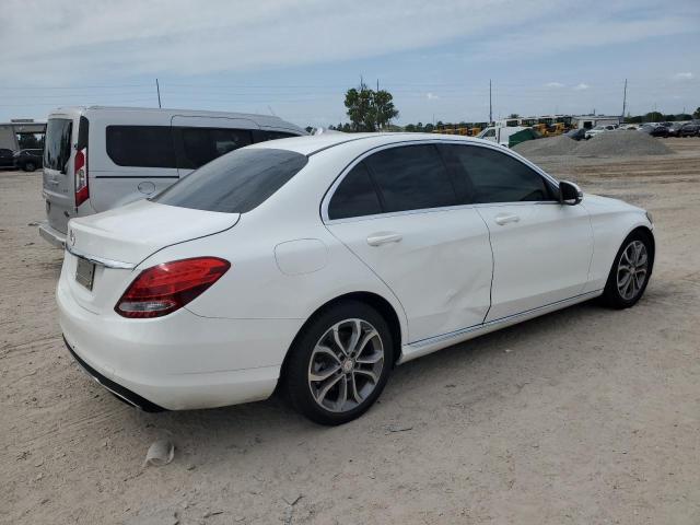 55SWF4JB7GU168020 - 2016 MERCEDES-BENZ C 300 WHITE photo 3