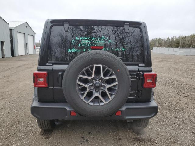 1C4PJXEN6RW174254 - 2024 JEEP WRANGLER SAHARA BLACK photo 6