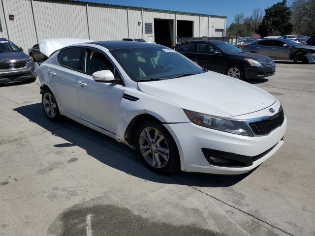 5XXGN4A77CG024270 - 2012 KIA OPTIMA EX WHITE photo 4