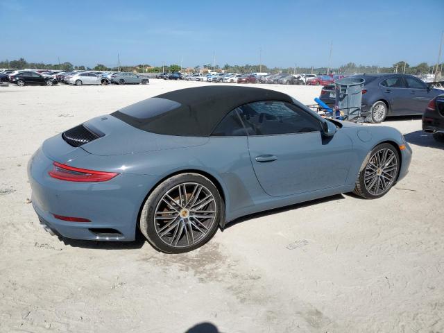 WP0CA2A92JS138440 - 2018 PORSCHE 911 CARRERA BLUE photo 3