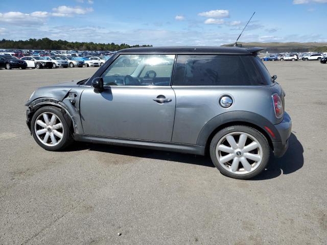 WMWMF7C59ATX43544 - 2010 MINI COOPER S GRAY photo 2