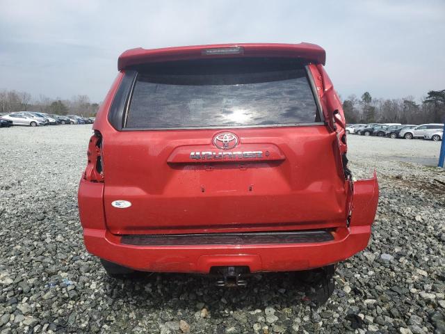 JTENU5JR9N6063764 - 2022 TOYOTA 4RUNNER SR5/SR5 PREMIUM Կարմիր լուսանկար 6