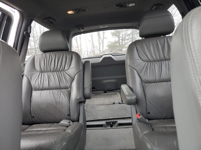 5FNRL386X8B035943 - 2008 HONDA ODYSSEY EXL BLUE photo 10