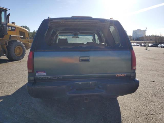 1GKEK63R0YR222014 - 2000 GMC DENALI TEAL photo 6