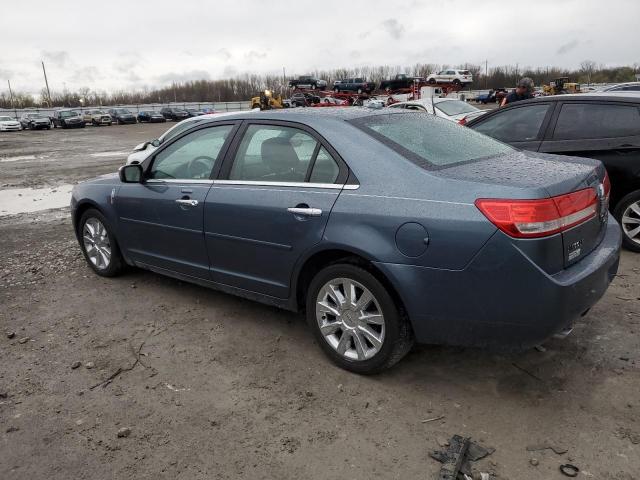 3LNHL2GC6BR762222 - 2011 LINCOLN MKZ BLUE photo 2