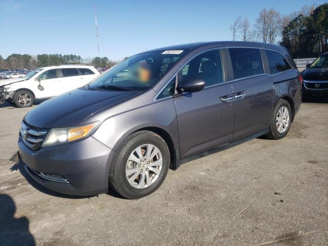 5FNRL5H65FB068373 - 2015 HONDA ODYSSEY EXL GRAY photo 1