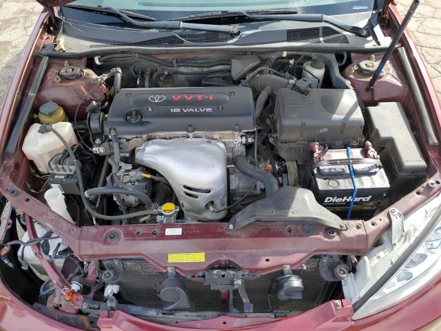 4T1BE32K65U051895 - 2005 TOYOTA CAMRY LE RED photo 11