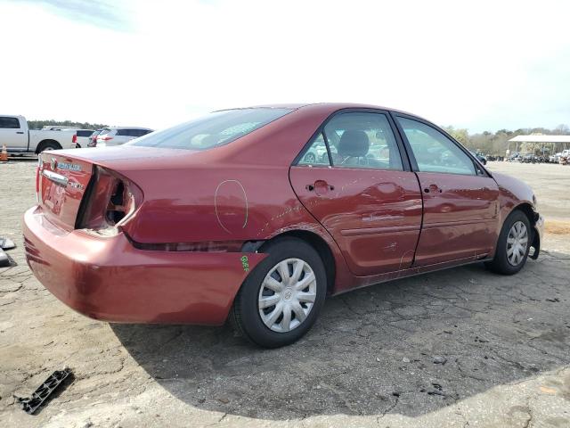 4T1BE32K65U051895 - 2005 TOYOTA CAMRY LE RED photo 3
