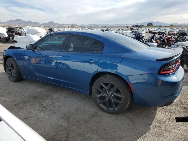 2C3CDXBG2NH239741 - 2022 DODGE CHARGER SXT BLUE photo 2