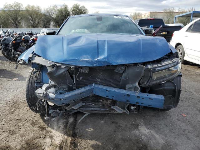 2C3CDXBG2NH239741 - 2022 DODGE CHARGER SXT BLUE photo 5