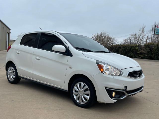 ML32A3HJ2JH009048 - 2018 MITSUBISHI MIRAGE ES WHITE photo 1