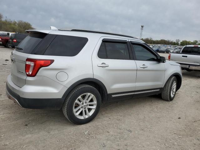 1FM5K7D85GGB84132 - 2016 FORD EXPLORER XLT SILVER photo 3