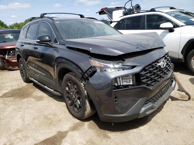 5NMS64AJ2NH407105 - 2022 HYUNDAI SANTA FE SEL Մոխրագույն լուսանկար 4