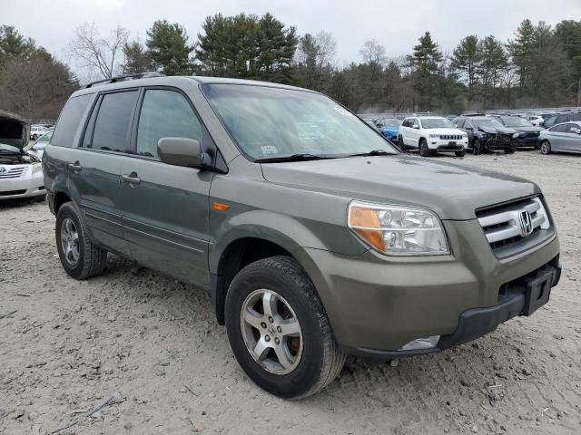 5FNYF18678B007735 - 2008 HONDA PILOT EXL GREEN photo 4