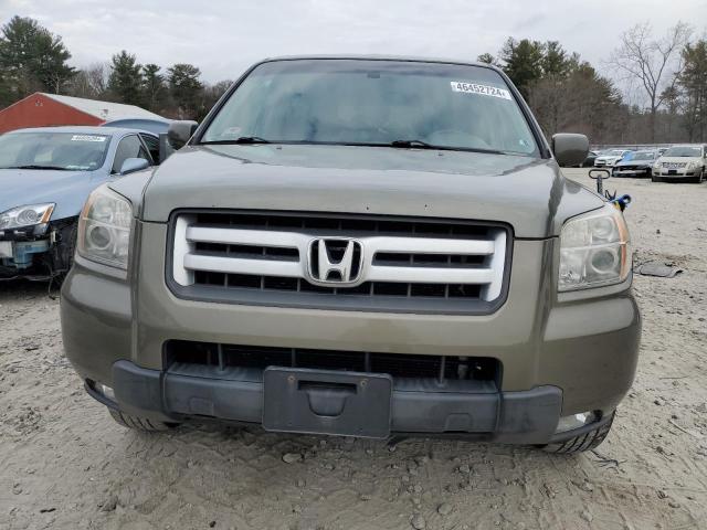 5FNYF18678B007735 - 2008 HONDA PILOT EXL GREEN photo 5