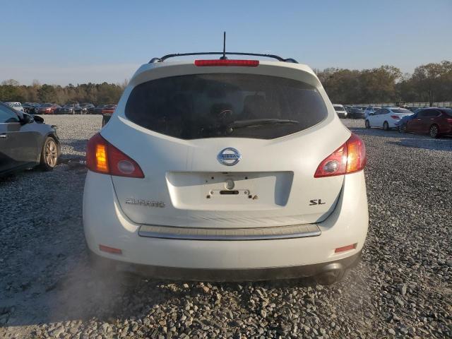 JN8AZ1MU7AW020987 - 2010 NISSAN MURANO S WHITE photo 6