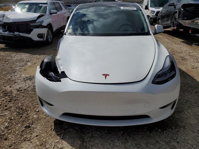 7SAYGDEF7NF397026 - 2022 TESLA MODEL Y WHITE photo 5