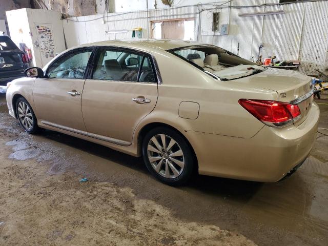 4T1BK3DB5BU439251 - 2011 TOYOTA AVALON BASE GOLD photo 2