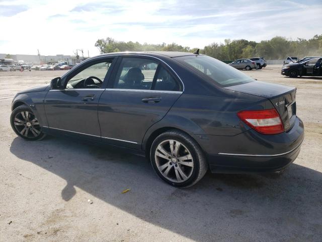 WDDGF54X49F278305 - 2009 MERCEDES-BENZ C 300 CHARCOAL photo 2