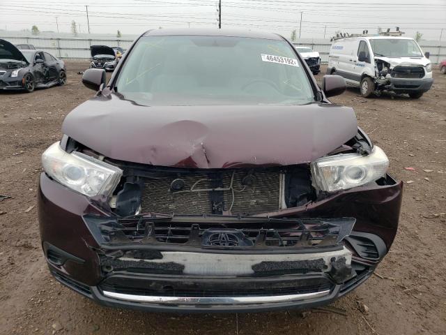 5TDZK3EH9DS135899 - 2013 TOYOTA HIGHLANDER BASE Violet photo 9
