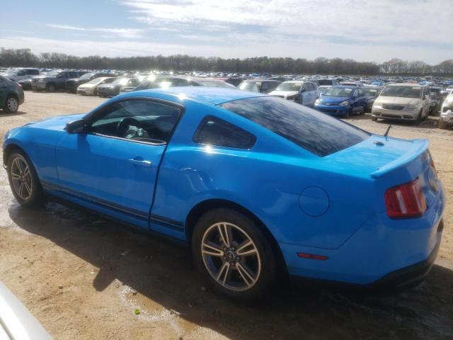 1ZVBP8AN9A5173613 - 2010 FORD MUSTANG BLUE photo 2