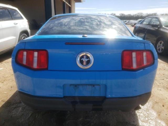 1ZVBP8AN9A5173613 - 2010 FORD MUSTANG BLUE photo 6