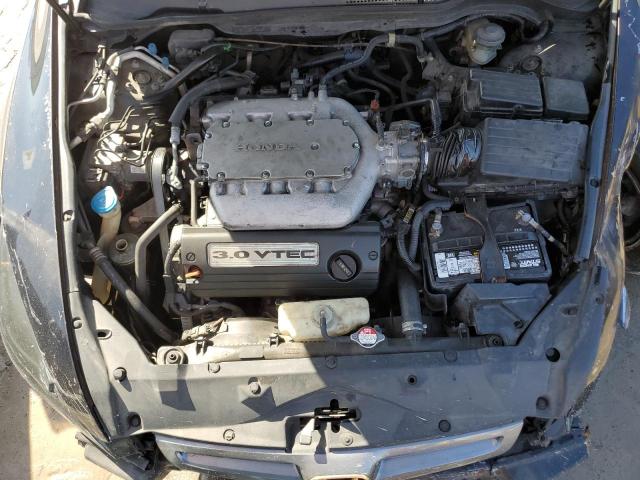 1HGCM66515A026424 - 2005 HONDA ACCORD EX BLACK photo 11