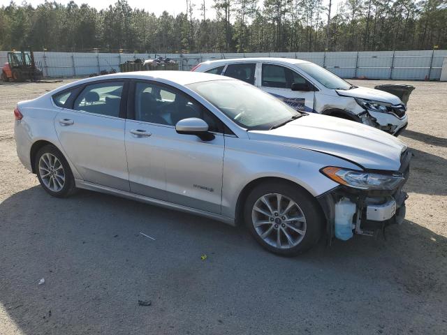 3FA6P0LU0HR344904 - 2017 FORD FUSION SE HYBRID SILVER photo 4