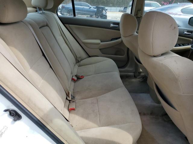 3HGCM56497G707081 - 2007 HONDA ACCORD LX WHITE photo 10