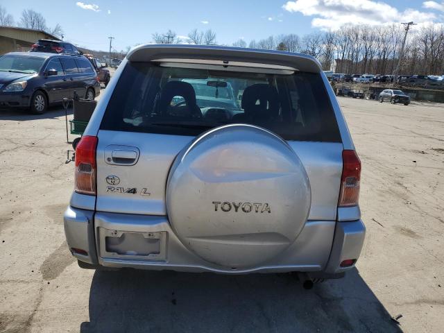 JTEHH20V136073717 - 2003 TOYOTA RAV4 SILVER photo 6