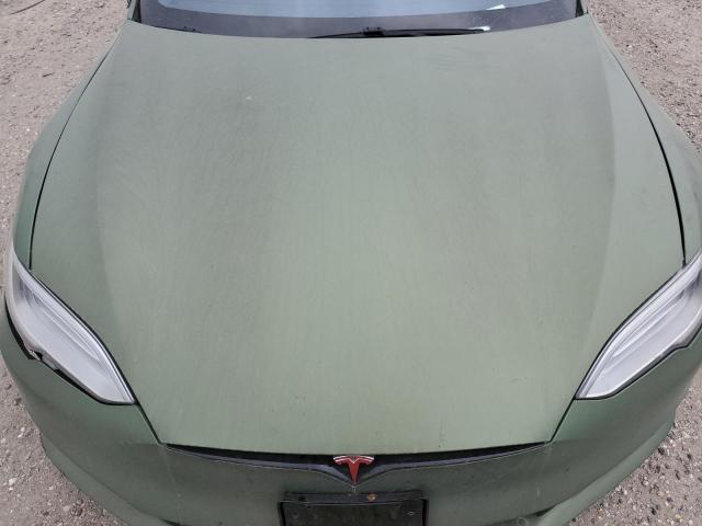 5YJSA1E41KF306376 - 2019 TESLA MODEL S GREEN photo 11