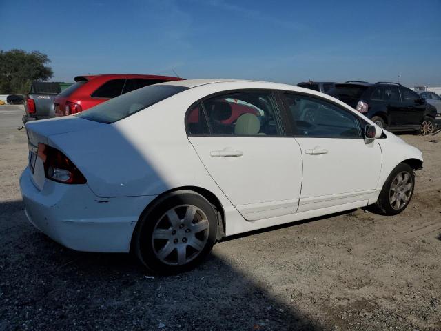 19XFA1F50BE032375 - 2011 HONDA CIVIC LX WHITE photo 3