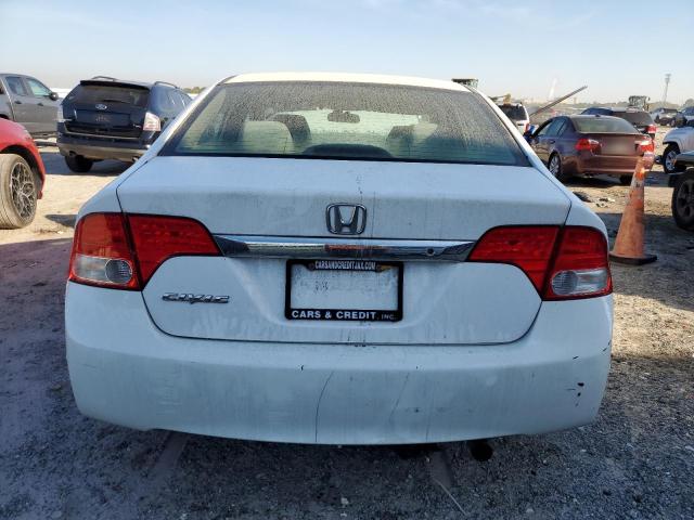 19XFA1F50BE032375 - 2011 HONDA CIVIC LX WHITE photo 6