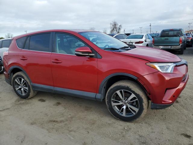 2T3WFREV4HW389492 - 2017 TOYOTA RAV4 XLE RED photo 4