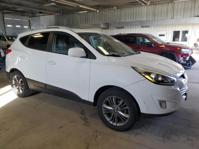 KM8JUCAG9EU814214 - 2014 HYUNDAI TUCSON GLS WHITE photo 4