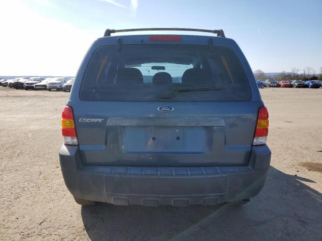 1FMYU02Z76KA85432 - 2006 FORD ESCAPE XLS BLUE photo 6