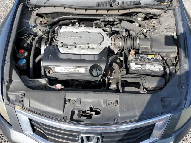 1HGCP36808A017783 - 2008 HONDA ACCORD EXL GRAY photo 11