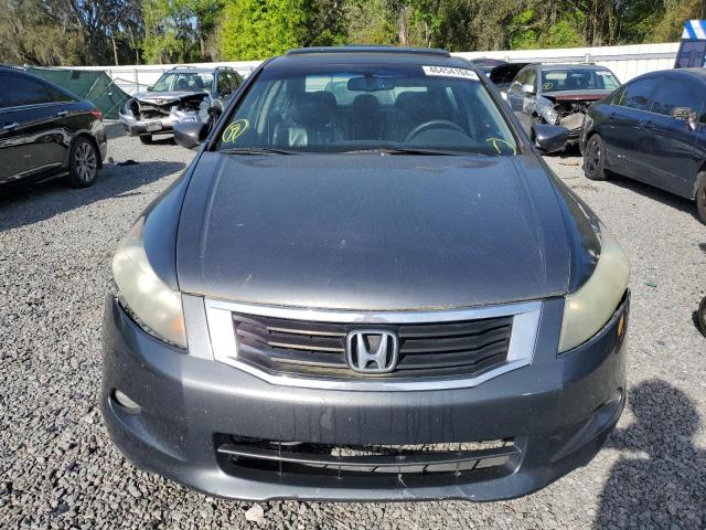 1HGCP36808A017783 - 2008 HONDA ACCORD EXL GRAY photo 5