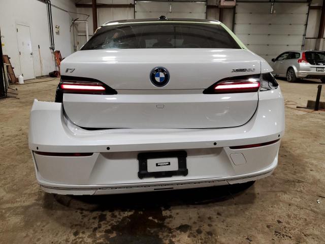 WBY53EJ07PCL47356 - 2023 BMW I7 XDRIVE60 თეთრი ფოტო 6