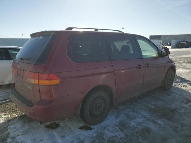 2HKRL186X3H000298 - 2003 HONDA ODYSSEY EX RED photo 3