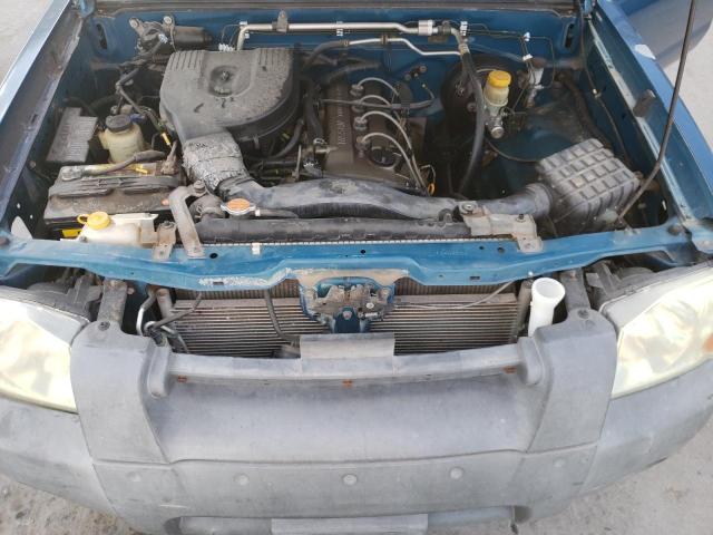 1N6DD26S31C404000 - 2001 NISSAN FRONTIER KING CAB XE BLUE photo 11