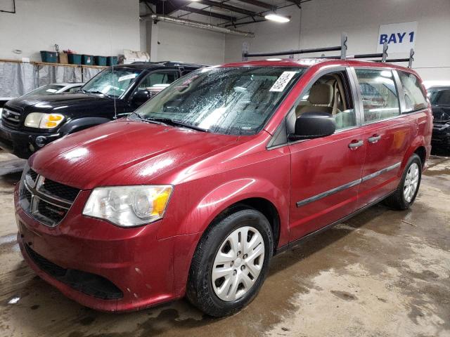 2C4RDGBG5ER306199 - 2014 DODGE GRAND CARA SE RED photo 1