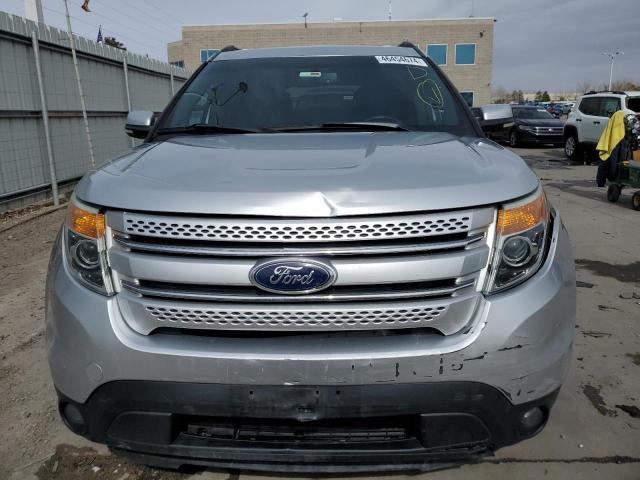 1FMHK8F82CGA83608 - 2012 FORD EXPLORER LIMITED SILVER photo 5