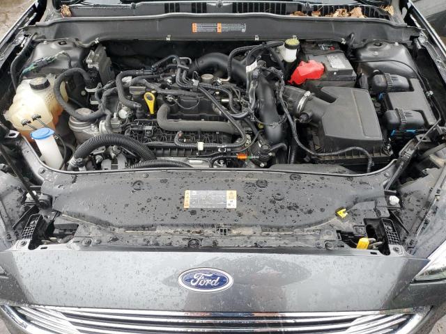 3FA6P0HD6LR164991 - 2020 FORD FUSION SE GRAY photo 11