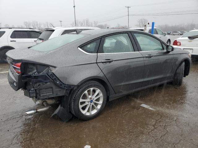 3FA6P0HD6LR164991 - 2020 FORD FUSION SE GRAY photo 3