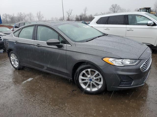 3FA6P0HD6LR164991 - 2020 FORD FUSION SE GRAY photo 4