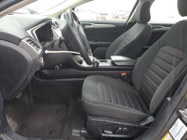 3FA6P0HD6LR164991 - 2020 FORD FUSION SE GRAY photo 7