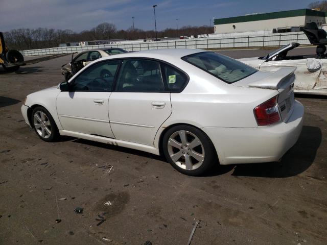 4S3BL626267214878 - 2006 SUBARU LEGACY 2.5I LIMITED WHITE photo 2